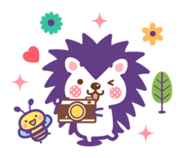Hedgehog Hari-san 2 sticker #15770682