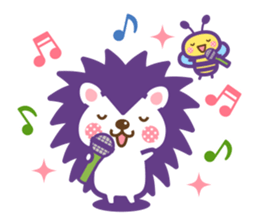 Hedgehog Hari-san 2 sticker #15770683