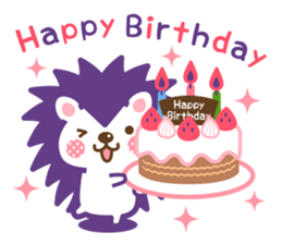 Hedgehog Hari-san 2 sticker #15770687