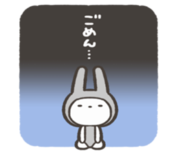 Aisatsu&Kimochi Usagi Sticker sticker #15771643