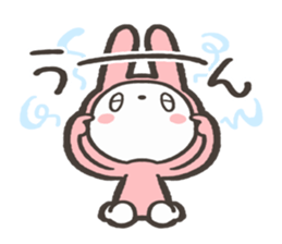 Aisatsu&Kimochi Usagi Sticker sticker #15771646