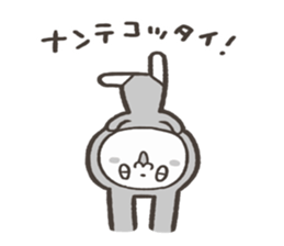 Aisatsu&Kimochi Usagi Sticker sticker #15771658