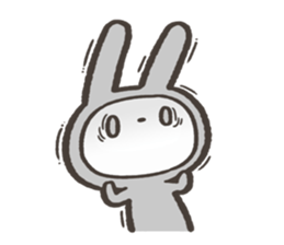 Aisatsu&Kimochi Usagi Sticker sticker #15771659