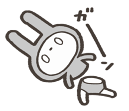 Aisatsu&Kimochi Usagi Sticker sticker #15771662