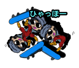 The tommy a skateboard likes very much sticker #15772400