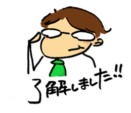 White collar worker's Life 1 sticker #15772477