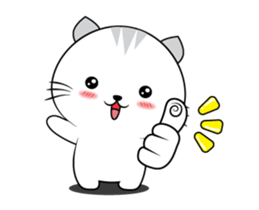 Mr. cat & Cat woman sticker #15772733