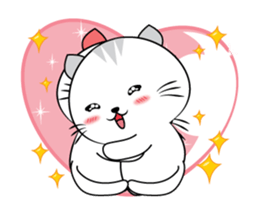 Mr. cat & Cat woman sticker #15772734