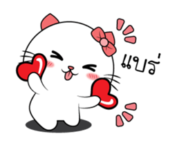 Mr. cat & Cat woman sticker #15772752