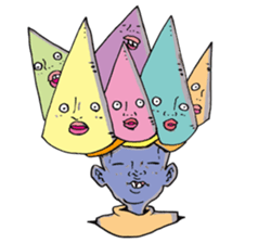 Ugly alien real 2 sticker #15773057