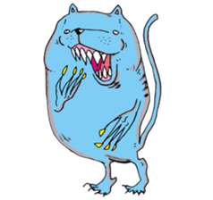 Ugly alien real 2 sticker #15773063