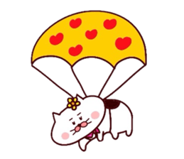 Hanachan karano tegami 6 sticker #15773189