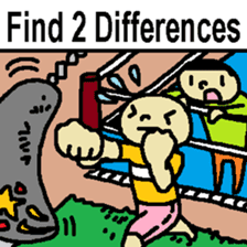 (English)Weird Spot-the-Differences sticker #15773275