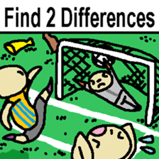 (English)Weird Spot-the-Differences sticker #15773294