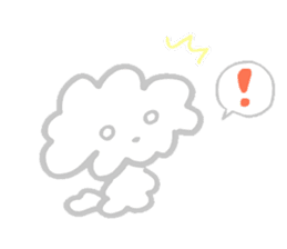 My Maltese dog named Kuun chan sticker #15773526