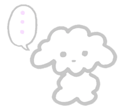 My Maltese dog named Kuun chan sticker #15773531