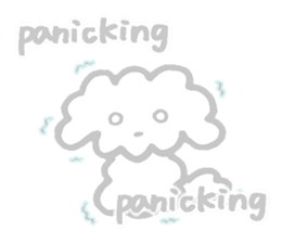 My Maltese dog named Kuun chan sticker #15773534