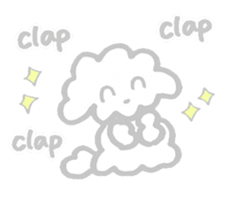 My Maltese dog named Kuun chan sticker #15773538