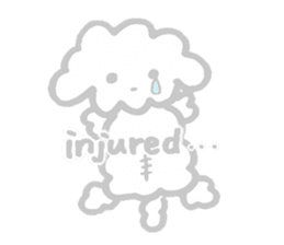 My Maltese dog named Kuun chan sticker #15773540