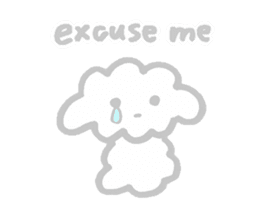 My Maltese dog named Kuun chan sticker #15773550