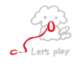 My Maltese dog named Kuun chan sticker #15773554