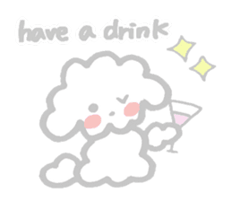 My Maltese dog named Kuun chan sticker #15773559