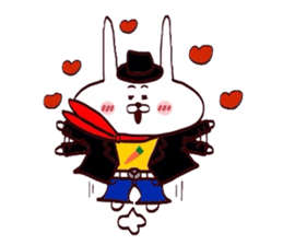 Usagi kojirase hero sticker #15773658