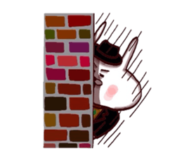 Usagi kojirase hero sticker #15773661