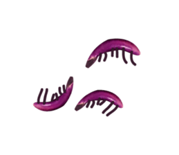 Disgusting food - eggplant sticker #15774541