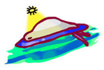 Fake alien sticker #15774646