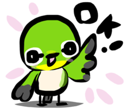 Rolling Acorn:Wild Bird sticker #15774769