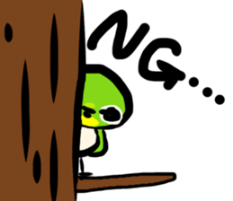 Rolling Acorn:Wild Bird sticker #15774774