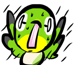 Rolling Acorn:Wild Bird sticker #15774777