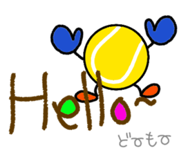 Tennis3(Daily conversation) sticker #15775069