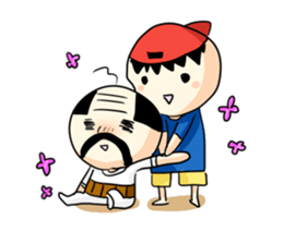 Honobono ojisann 2 sticker #15775299
