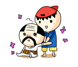 Honobono ojisann 2 sticker #15775299