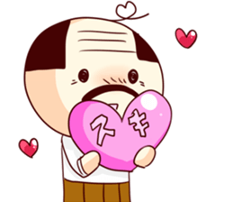 Honobono ojisann 2 sticker #15775305