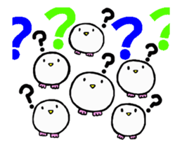 Move! Baby owl sticker #15775318