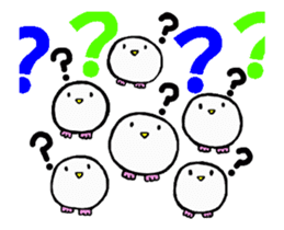 Move! Baby owl sticker #15775318