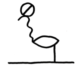 Waterfowl 01 sticker #15775384