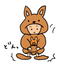 animal children new sticker #15776023