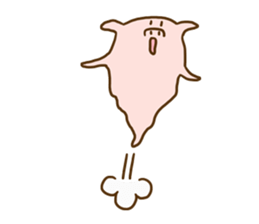 Peatan of a pig sticker #15776559