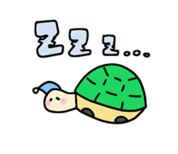 Negative tortoise sticker #15776709