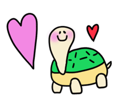 Negative tortoise sticker #15776728