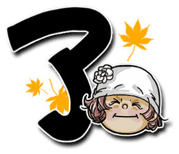 Lovely J girl-3 (word) sticker #15776849