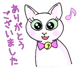 Stray cats in the garden. + kittens 2. sticker #15777029