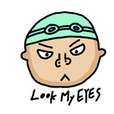 Goggles Boy sticker #15777080