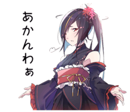 Girls of four seasons sticker #15777206