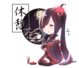 Girls of four seasons sticker #15777211