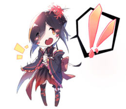 Girls of four seasons sticker #15777213